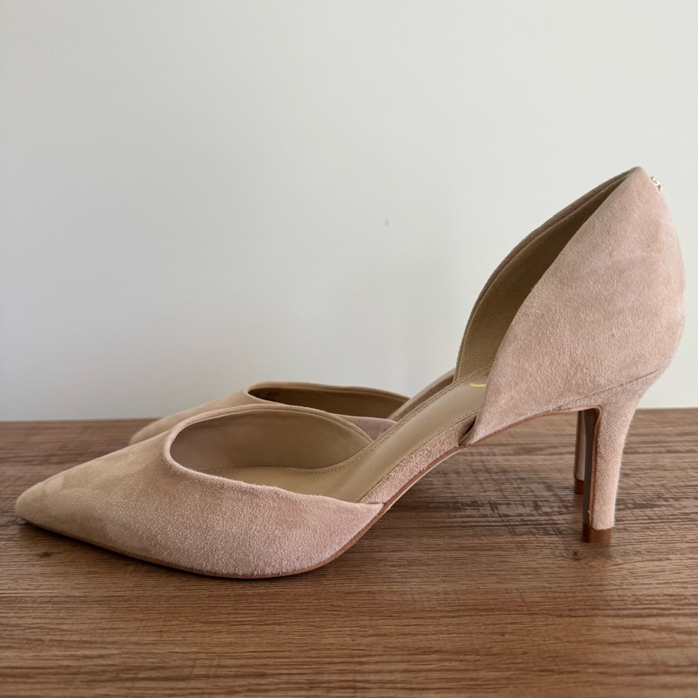 Sam Edelman - Women’s Cappuccino Suede Viv Pointed Toe Pump size 9.5 - Picture 3 of 9